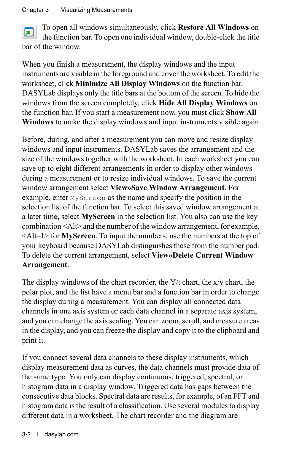 Measurement Computing DASYLab User Manual User Manual | Page 31 / 76