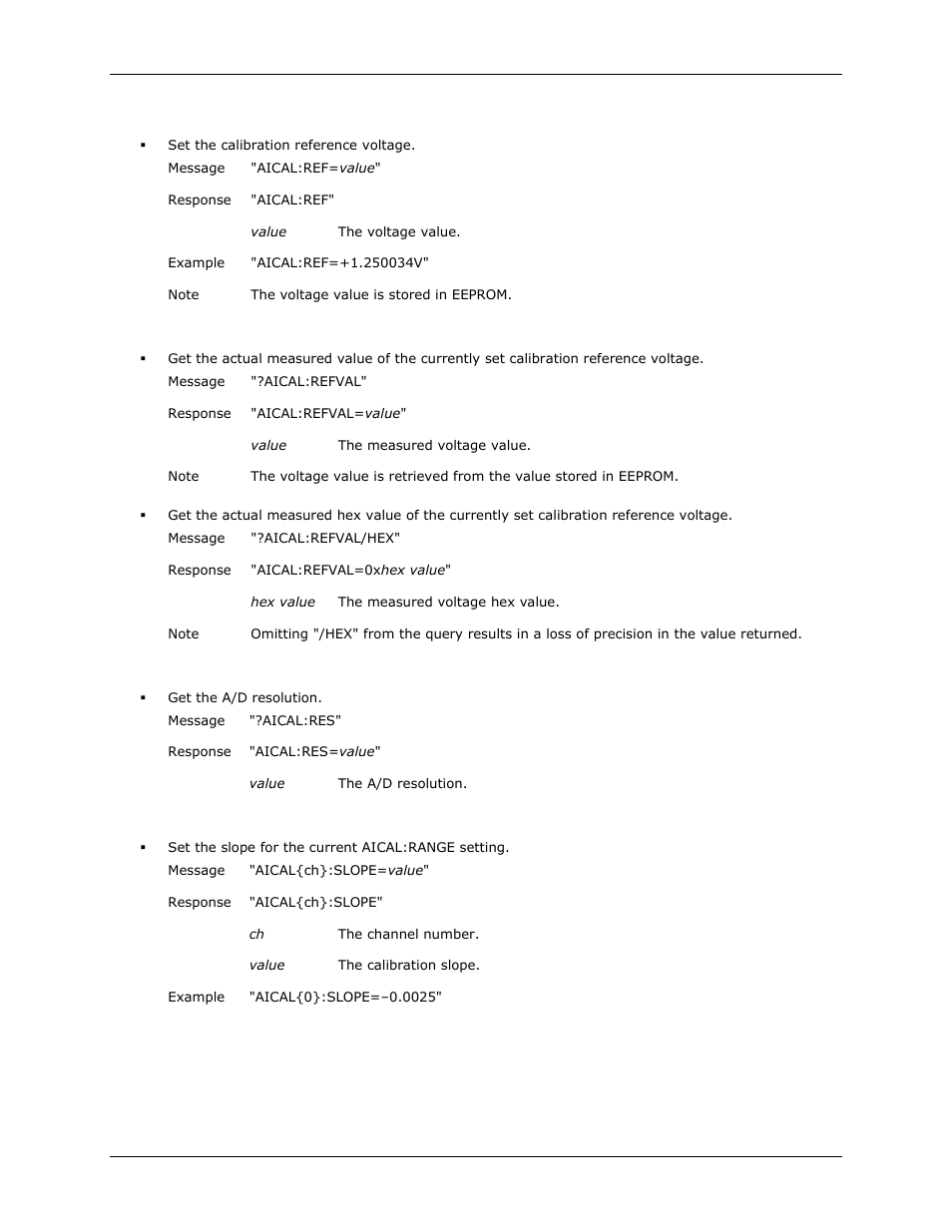 Refval, Slope | Measurement Computing DAQFlex User Manual | Page 14 / 46