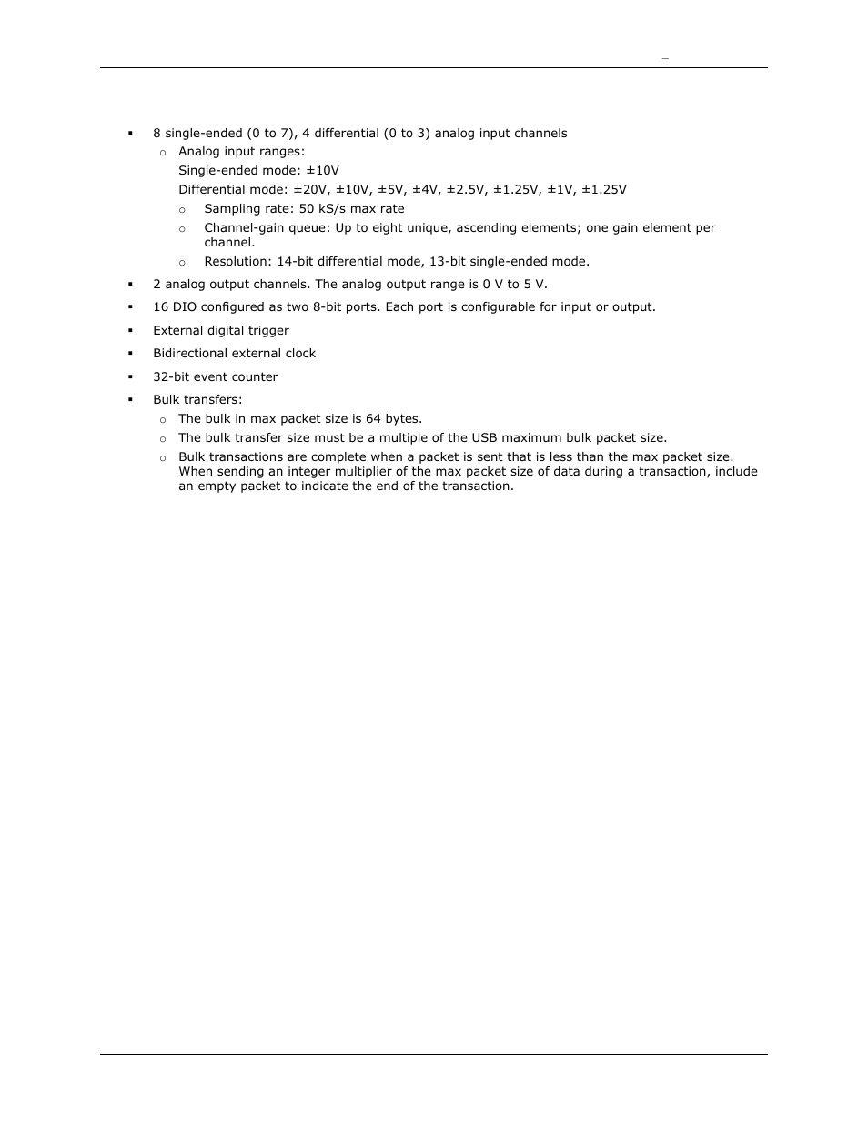 Measurement Computing DAQFlex User Manual | Page 28 / 46