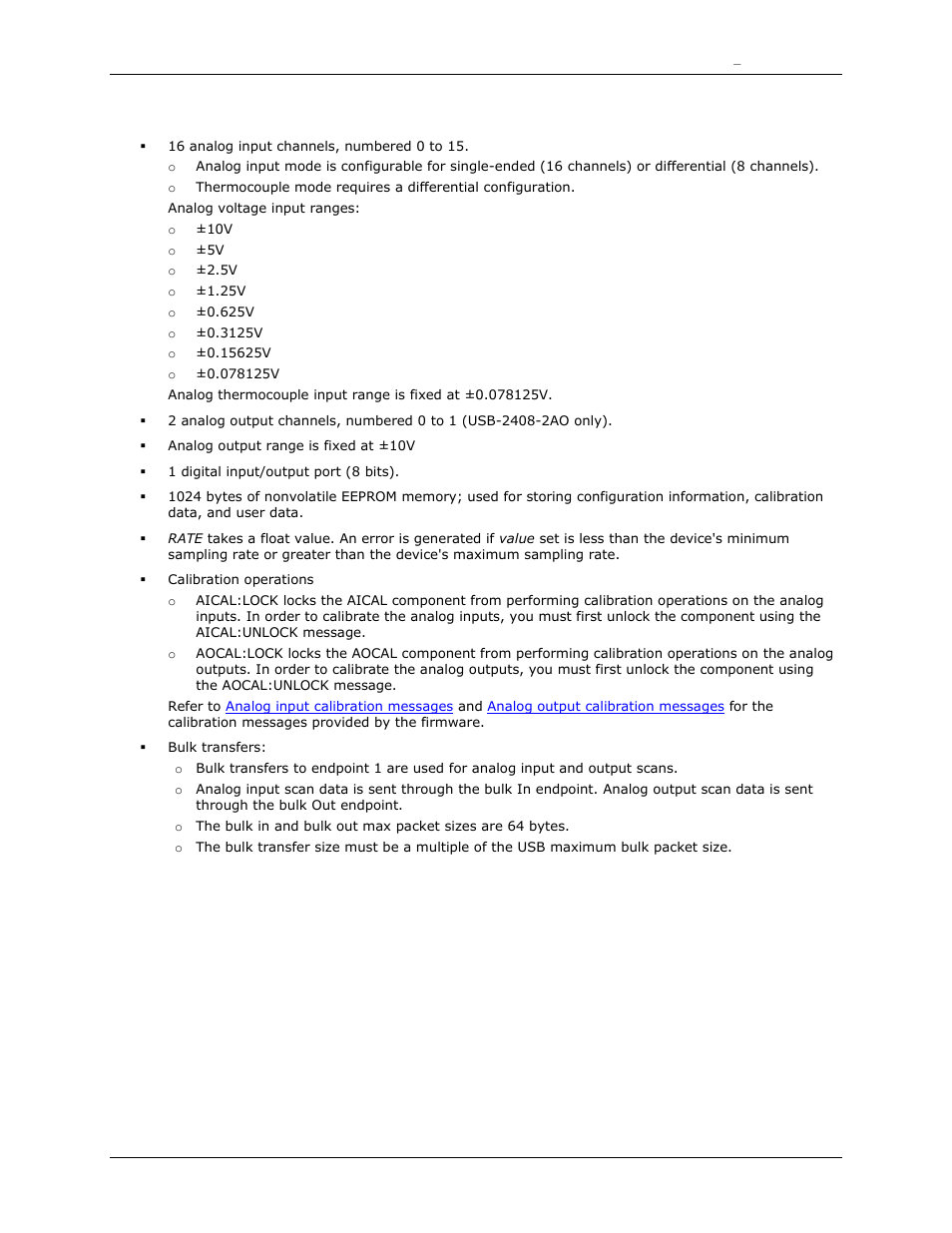 Measurement Computing DAQFlex User Manual | Page 39 / 46