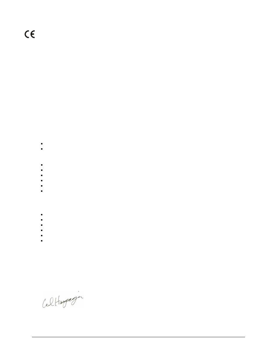 Declaration of conformity | Measurement Computing LGR-5320 Series User Manual | Page 42 / 43