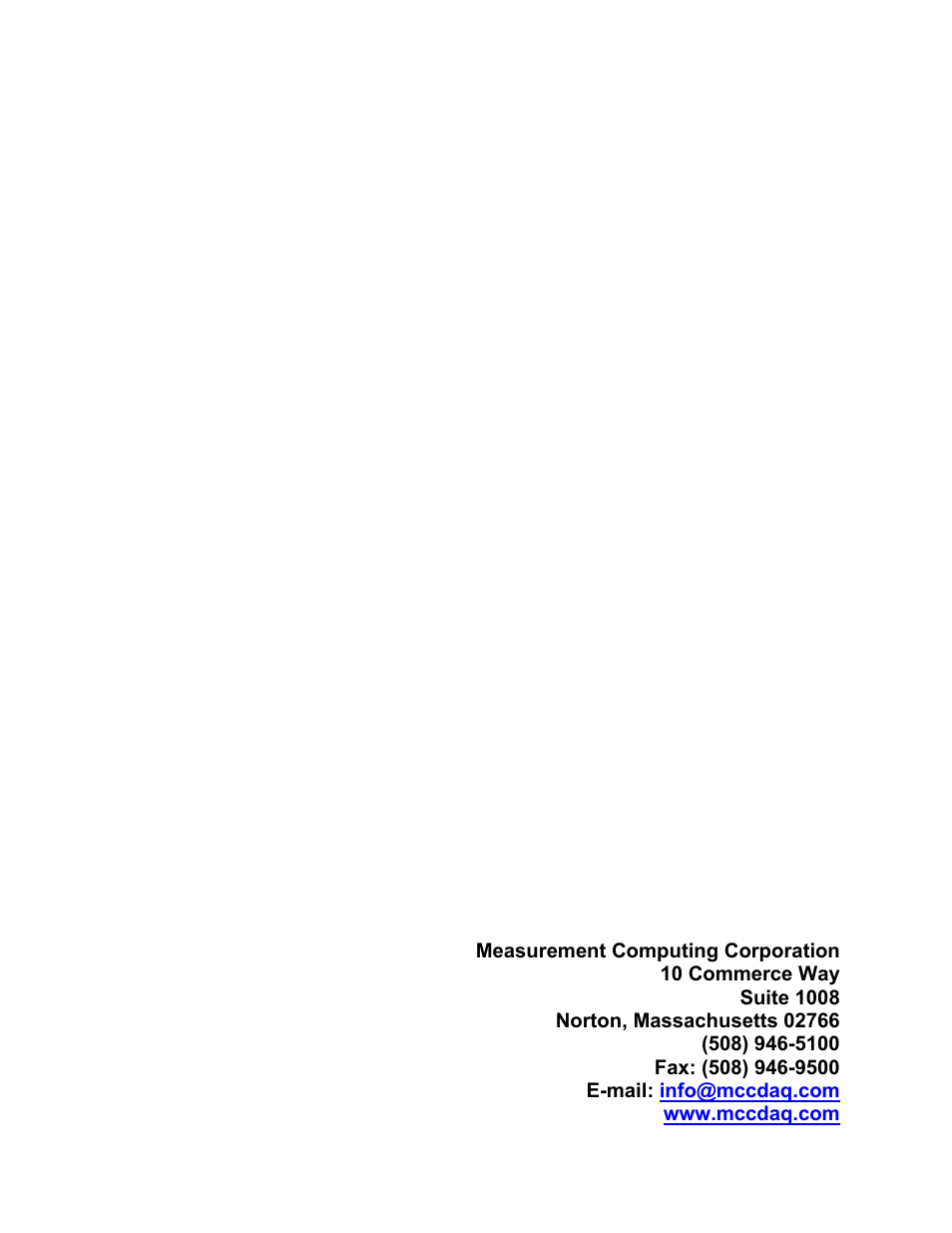 Measurement Computing miniLAB-1008 User Manual | Page 34 / 34