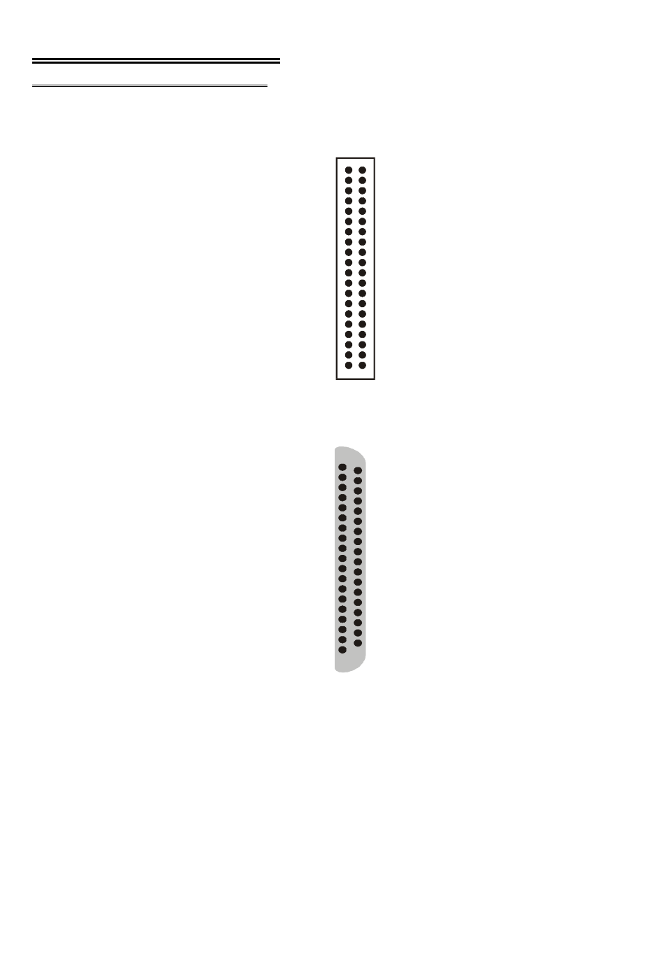 2 signal connections 2.1 connector diagrams | Measurement Computing PC104-DAS08 User Manual | Page 10 / 24