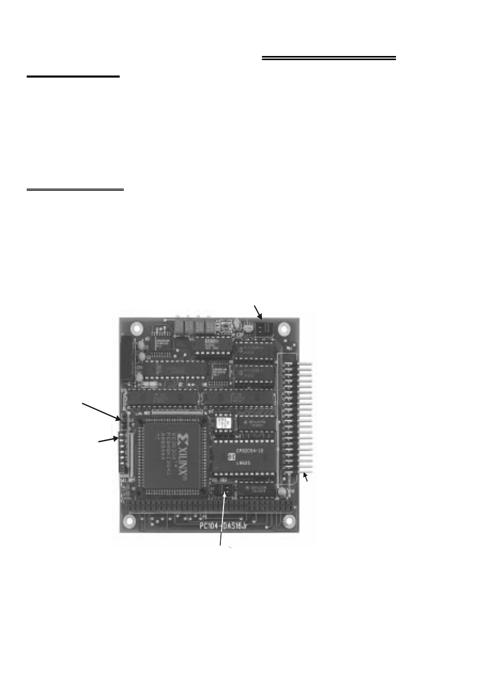 1 installation | Measurement Computing PC104-DAS16JR/12 User Manual | Page 5 / 32