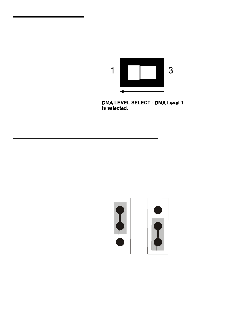 4 dma level select, 5 1 or 10 mhz crystal oscillator jumper | Measurement Computing PC104-DAS16JR/12 User Manual | Page 7 / 32