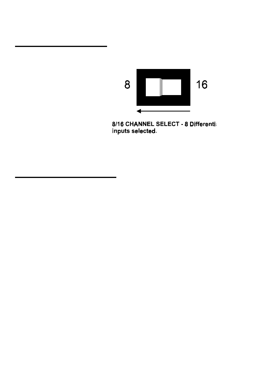 6 8/16 channel select, 7 installing the board | Measurement Computing PC104-DAS16JR/12 User Manual | Page 8 / 32