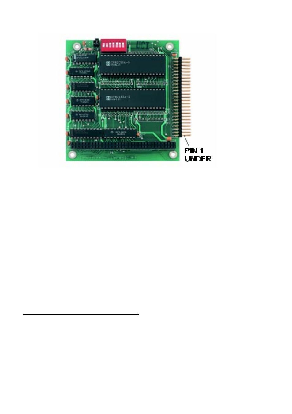 5 unconnected inputs | Measurement Computing PC104-DIO48 User Manual | Page 8 / 24