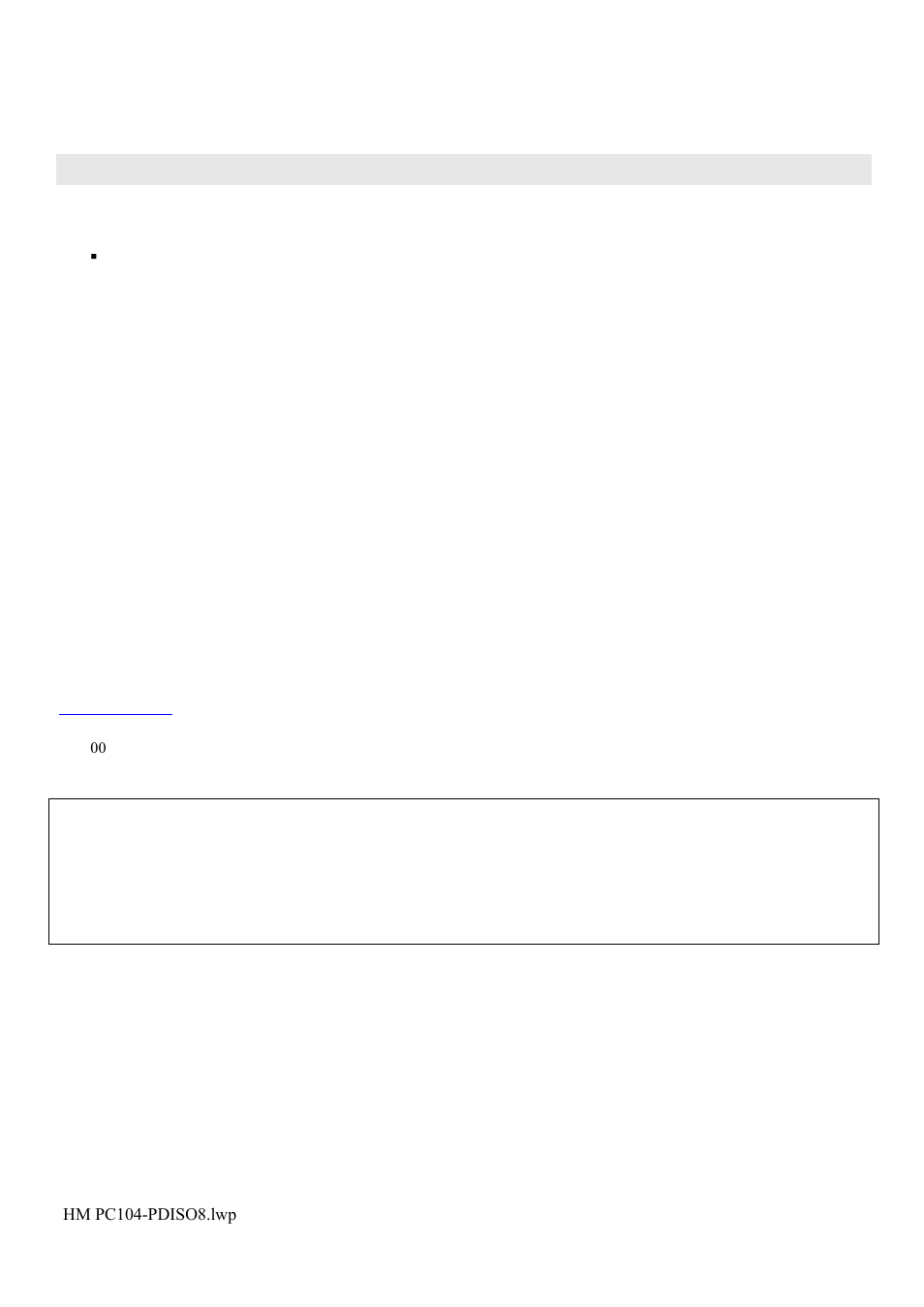 Management committed to your satisfaction | Measurement Computing PC104-PDISO8 User Manual | Page 2 / 20