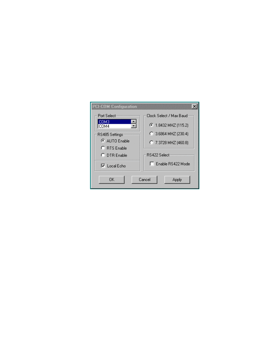 Measurement Computing PCI-COM422/485 User Manual | Page 12 / 24