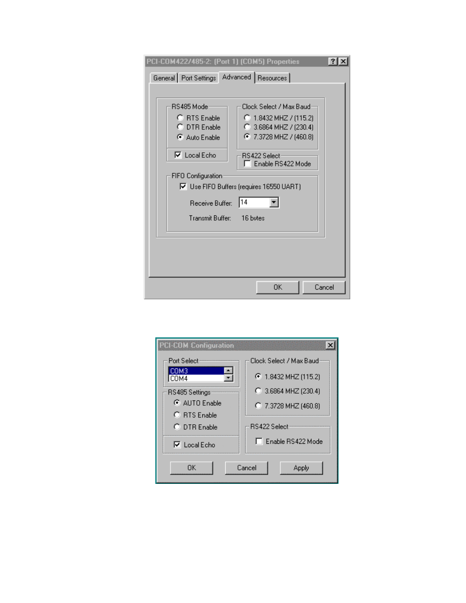 Measurement Computing PCI-COM422/485 User Manual | Page 8 / 24