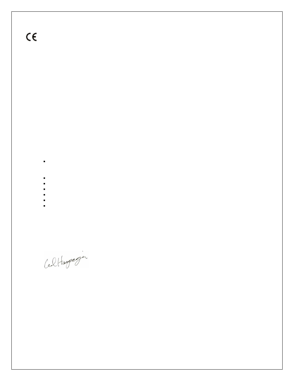 Declaration of conformity | Measurement Computing PCI-DAC6702 User Manual | Page 23 / 24