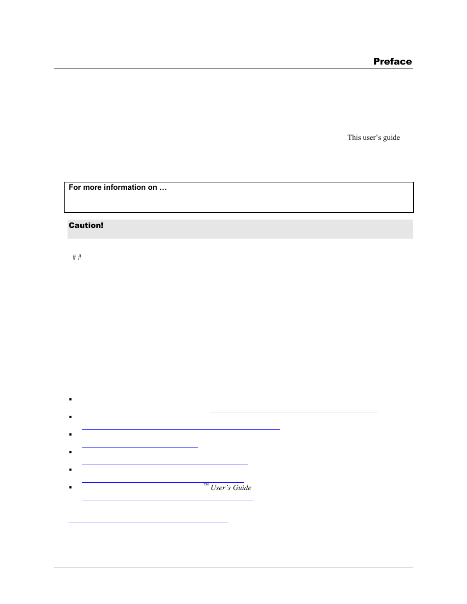 Preface, About this user's guide, What you will learn from this user's guide | Conventions in this user's guide, Where to find more information | Measurement Computing PCI-DAC6702 User Manual | Page 6 / 24