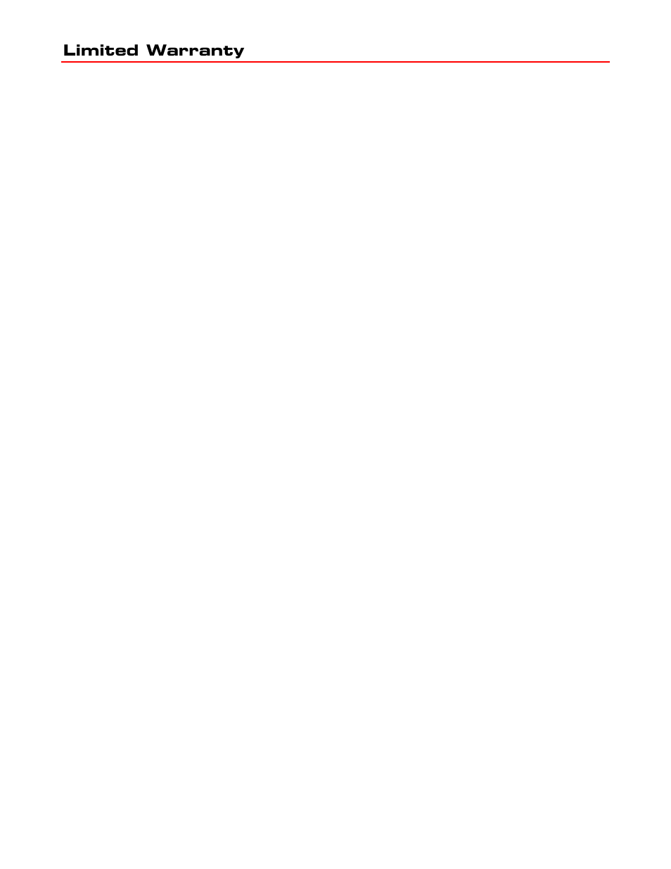 Limited warranty | Contemporary Research ICC2-ATSC User Manual | Page 23 / 23