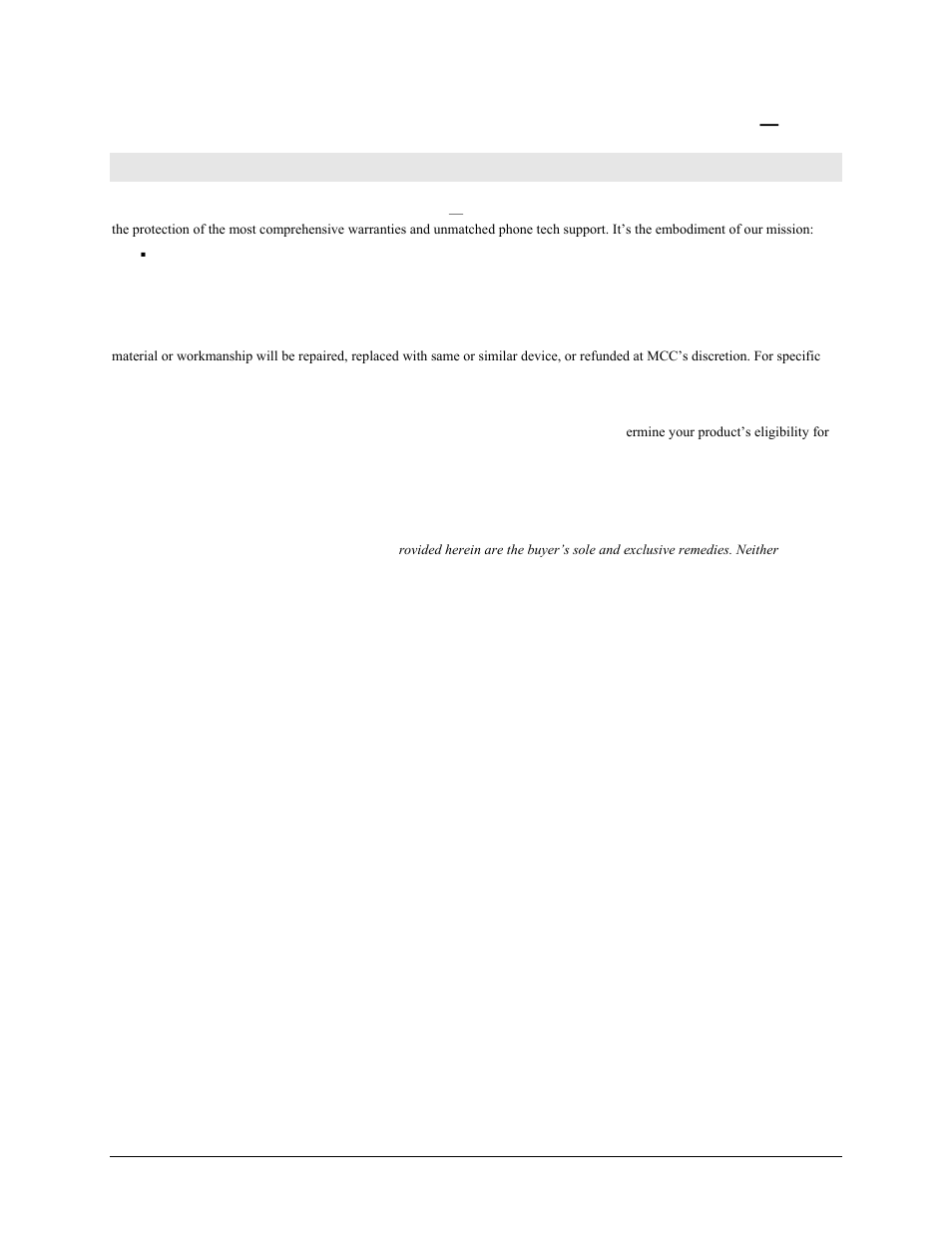 Management committed to your satisfaction | Measurement Computing PCI-DAS1602/12 User Manual | Page 3 / 31