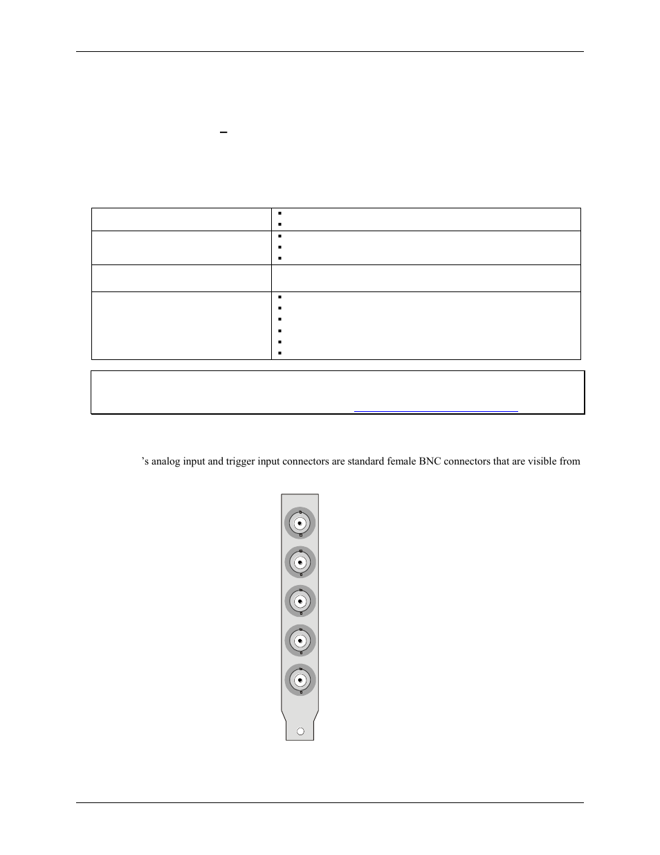 Connecting the board for i/o operations, Connectors, cables – i/o connectors, Bnc connectors | Measurement Computing PCI-DAS4020/12 User Manual | Page 11 / 28