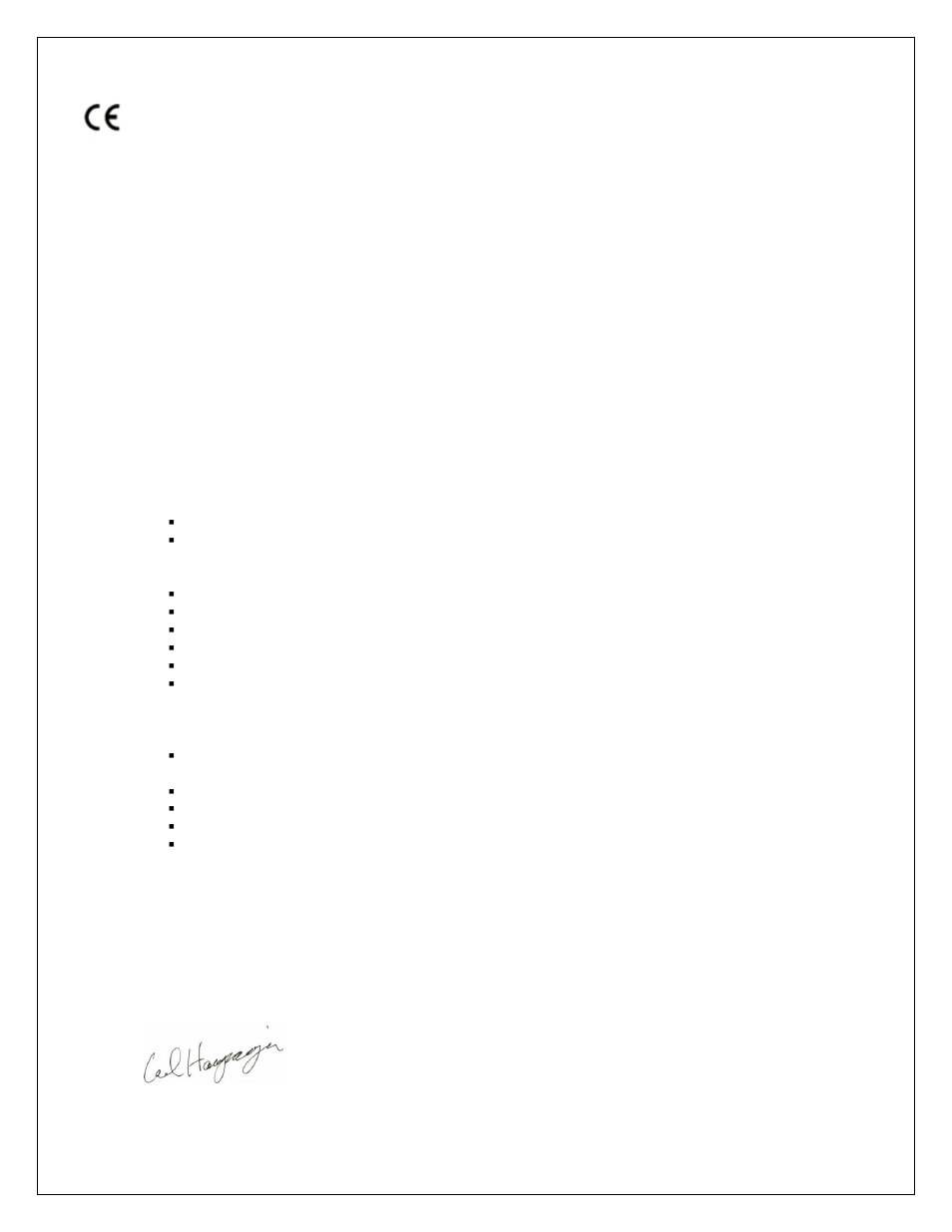 Declaration of conformity | Measurement Computing PCI-DAS6013 User Manual | Page 41 / 42