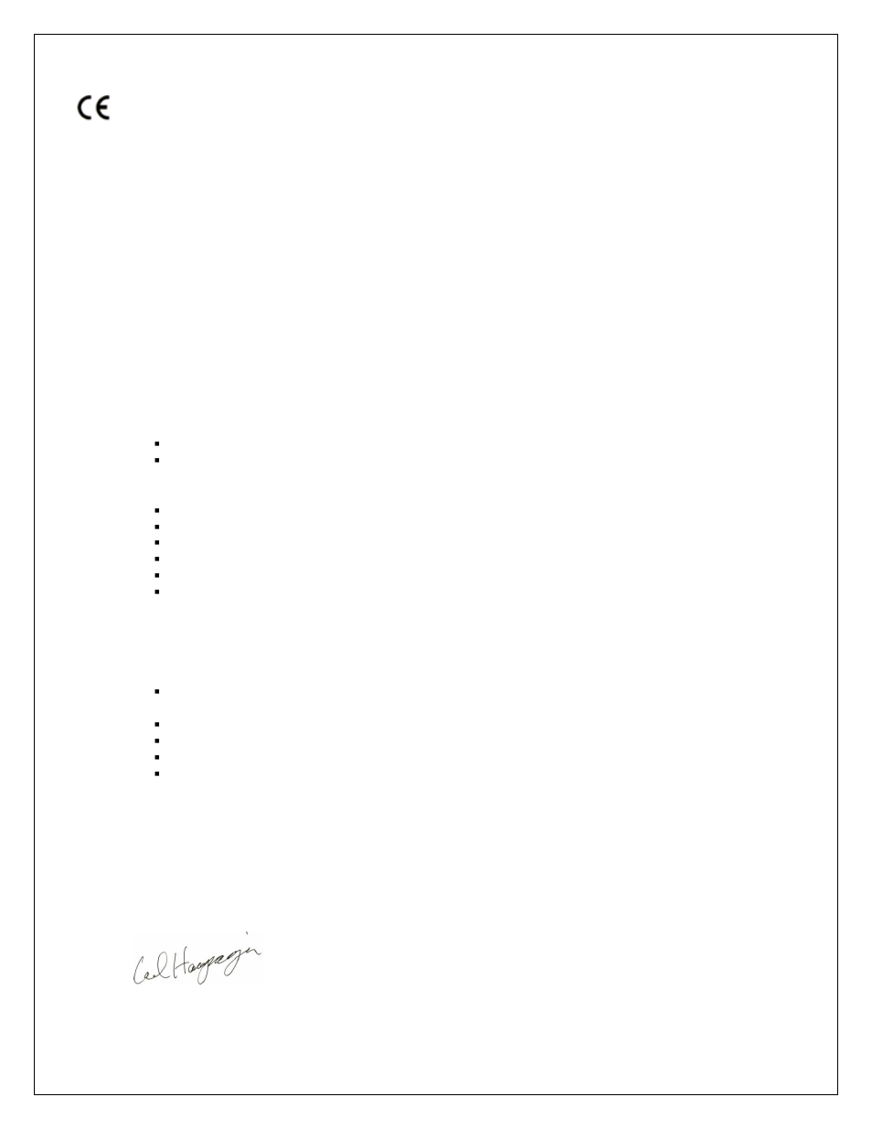 Declaration of conformity | Measurement Computing PCI-DAS6071 User Manual | Page 48 / 49
