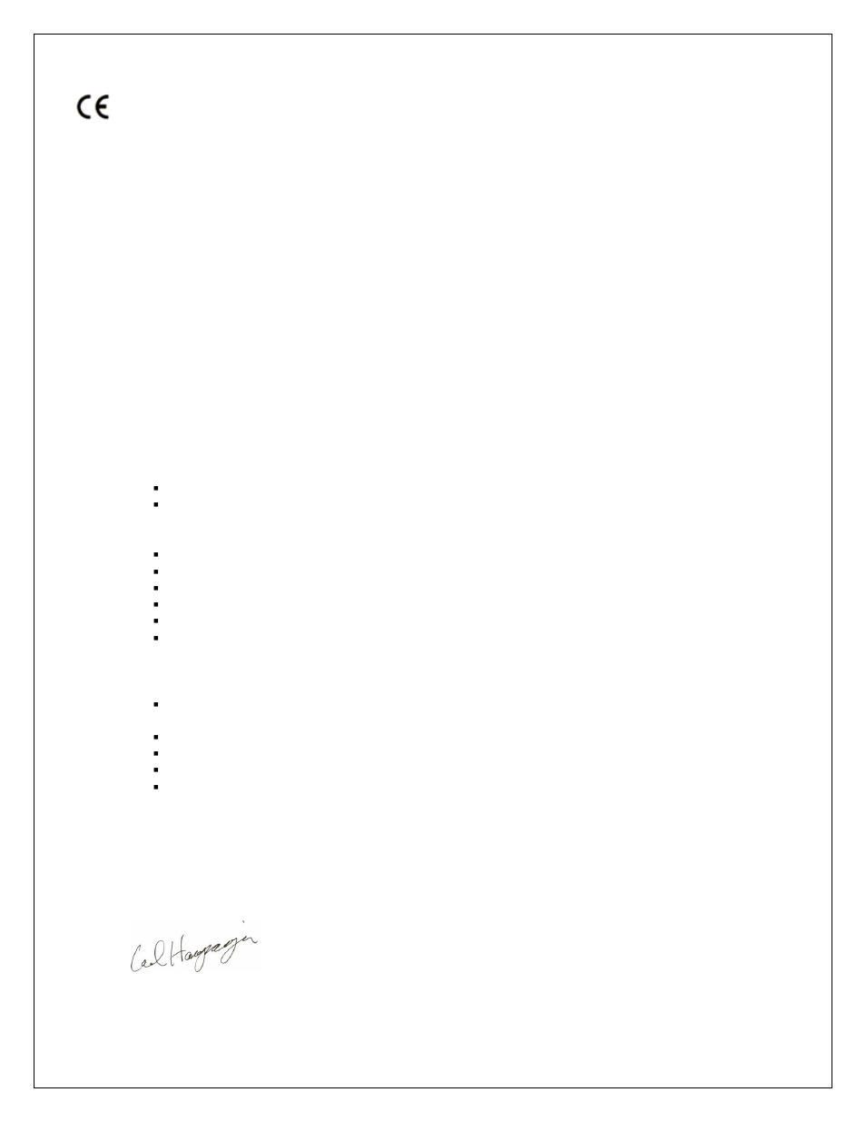 Declaration of conformity | Measurement Computing PCI-DIO24H User Manual | Page 16 / 17