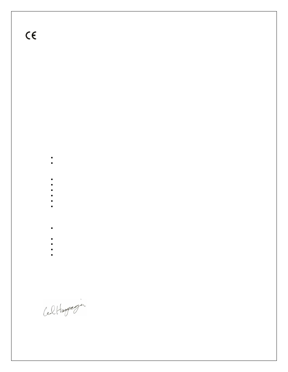 Declaration of conformity | Measurement Computing PCI-DIO24/S User Manual | Page 17 / 18