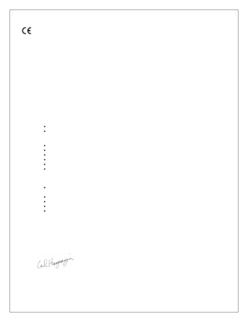 Declaration of conformity | Measurement Computing PCI-DIO48H User Manual | Page 17 / 18