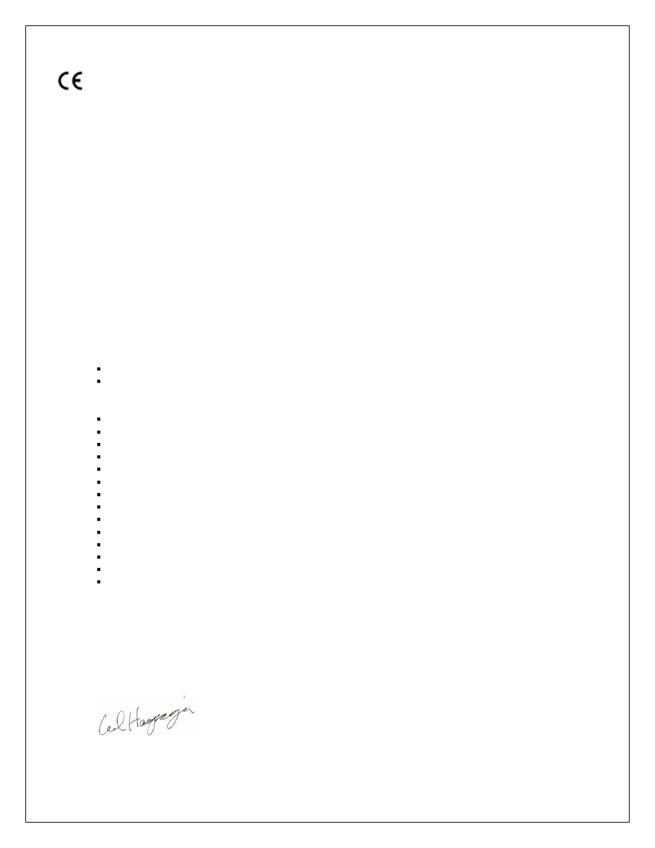 Declaration of conformity | Measurement Computing PCI-DUAL-AC5 User Manual | Page 19 / 20