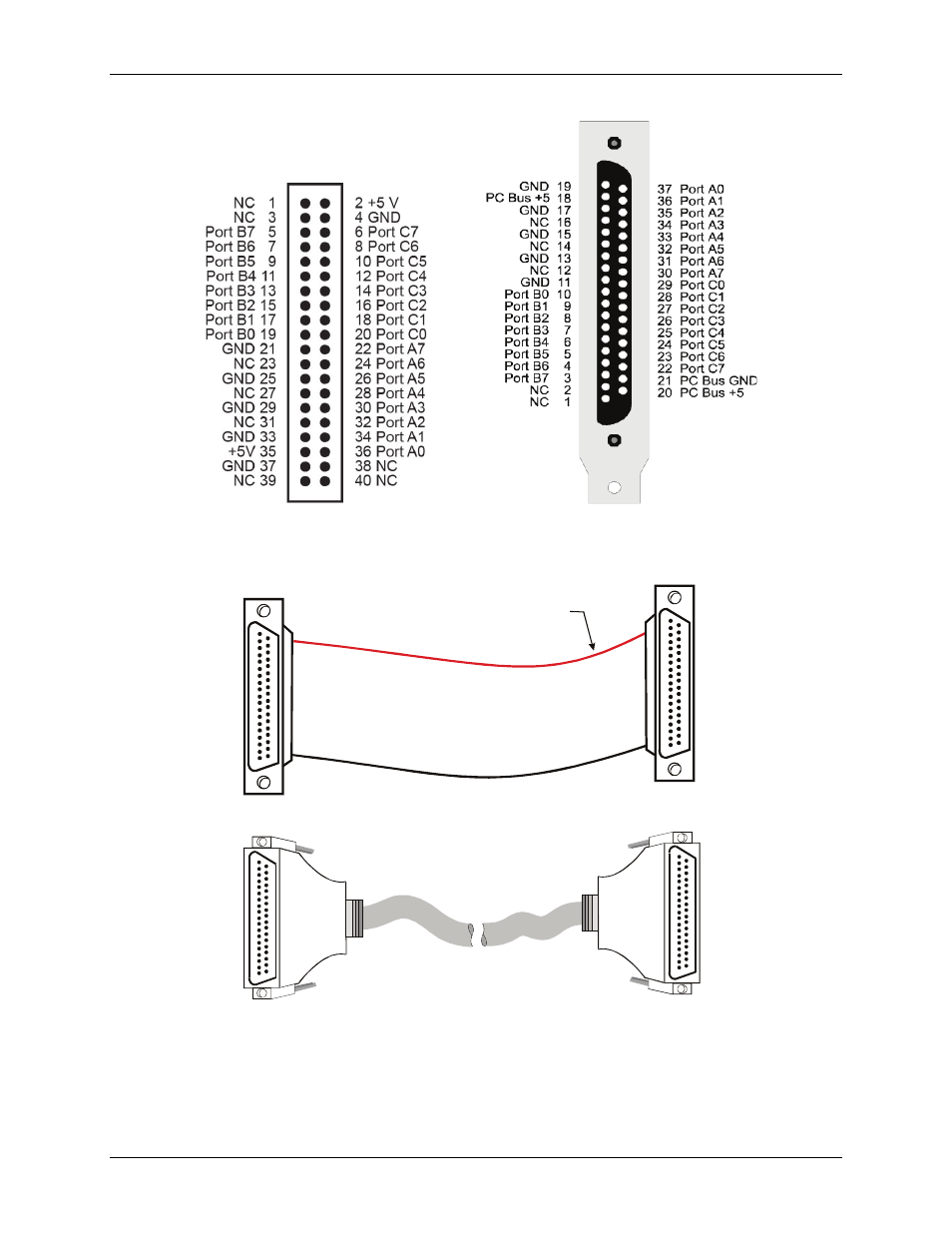 Cabling, E (figure 14), E (figure 15) | Measurement Computing PCIe-DAS1602/16 User Manual | Page 13 / 24