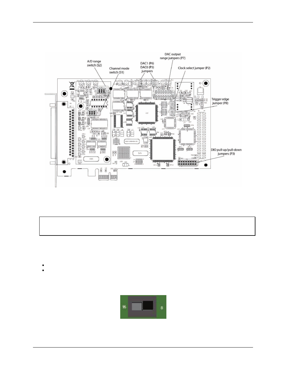 Channel mode (s1 switch) | Measurement Computing PCIe-DAS1602/16 User Manual | Page 8 / 24