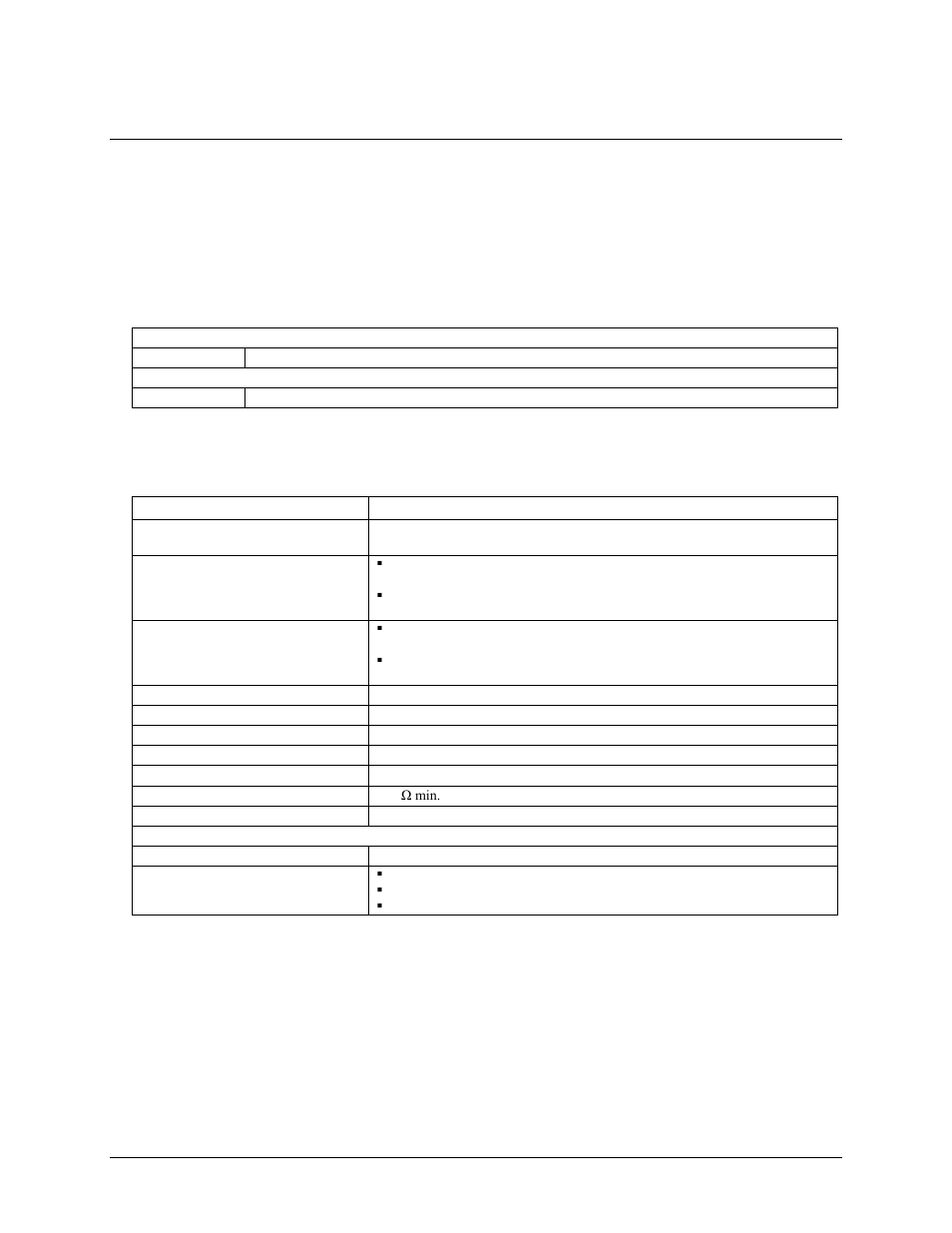 Specifications, Power consumption, Input | Measurement Computing PCI-QUAD04 User Manual | Page 13 / 16