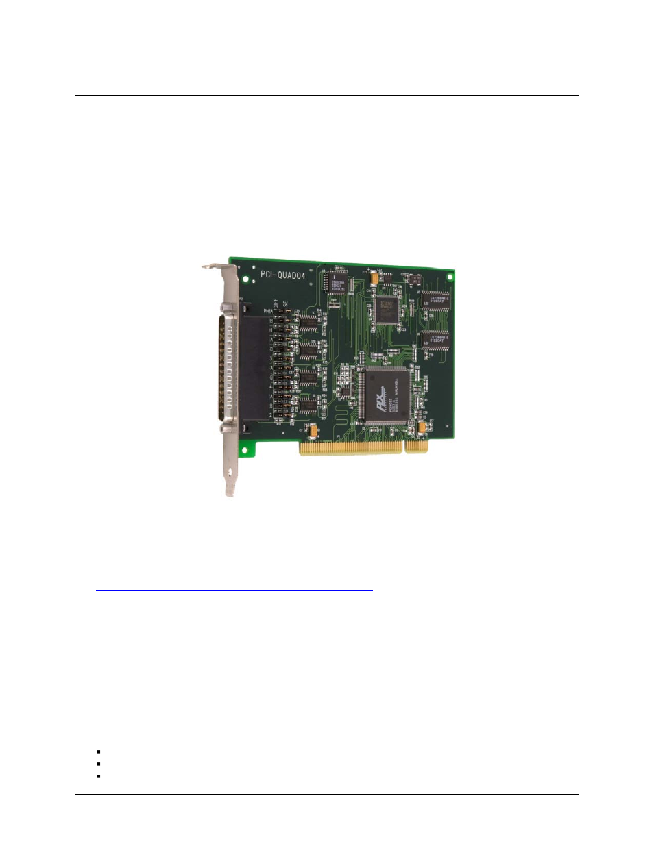 Installing the pci-quad04, What comes with your pci-quad04 shipment, Hardware | Additional documentation, Unpacking the pci-quad04 | Measurement Computing PCI-QUAD04 User Manual | Page 8 / 16