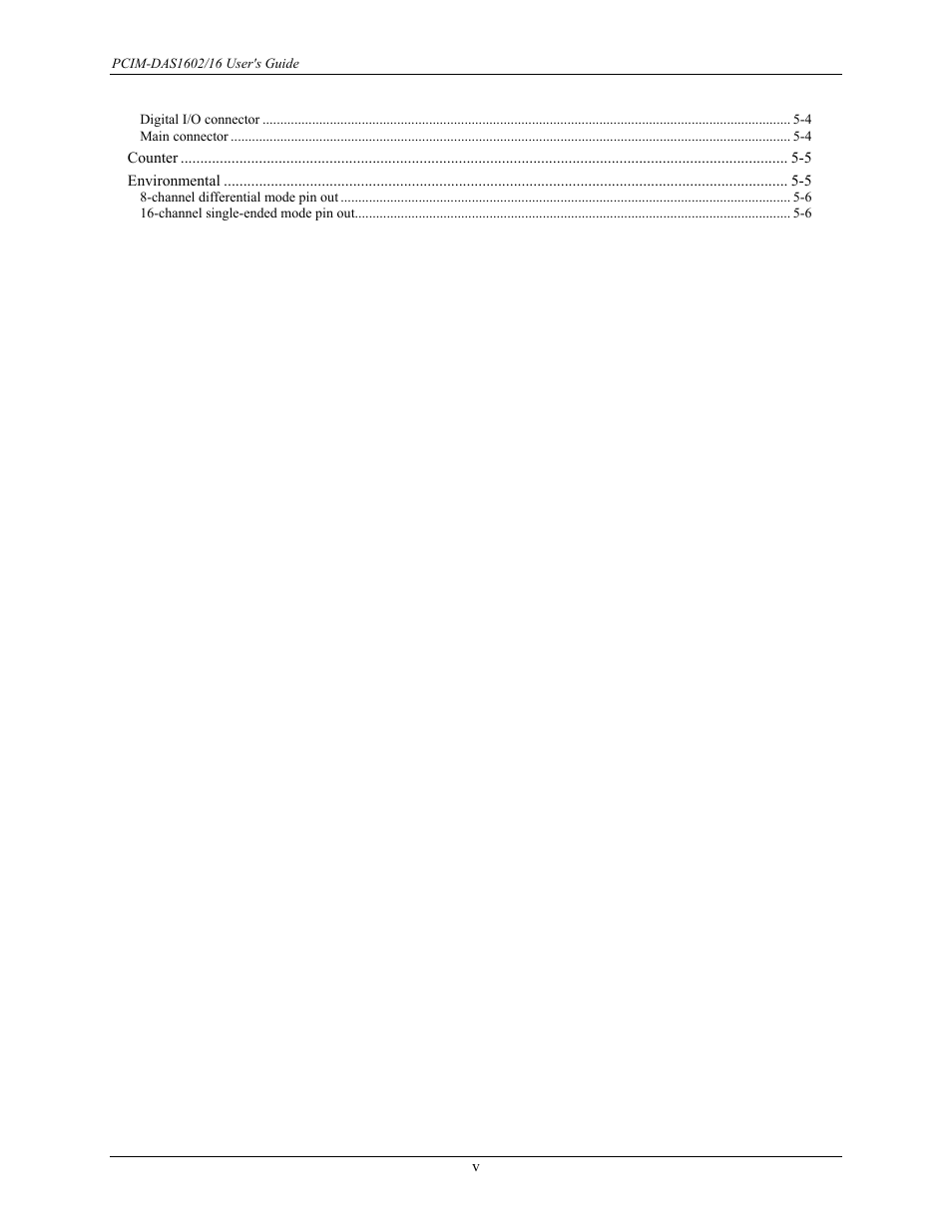 Measurement Computing PCIM-DAS1602/16 User Manual | Page 6 / 29