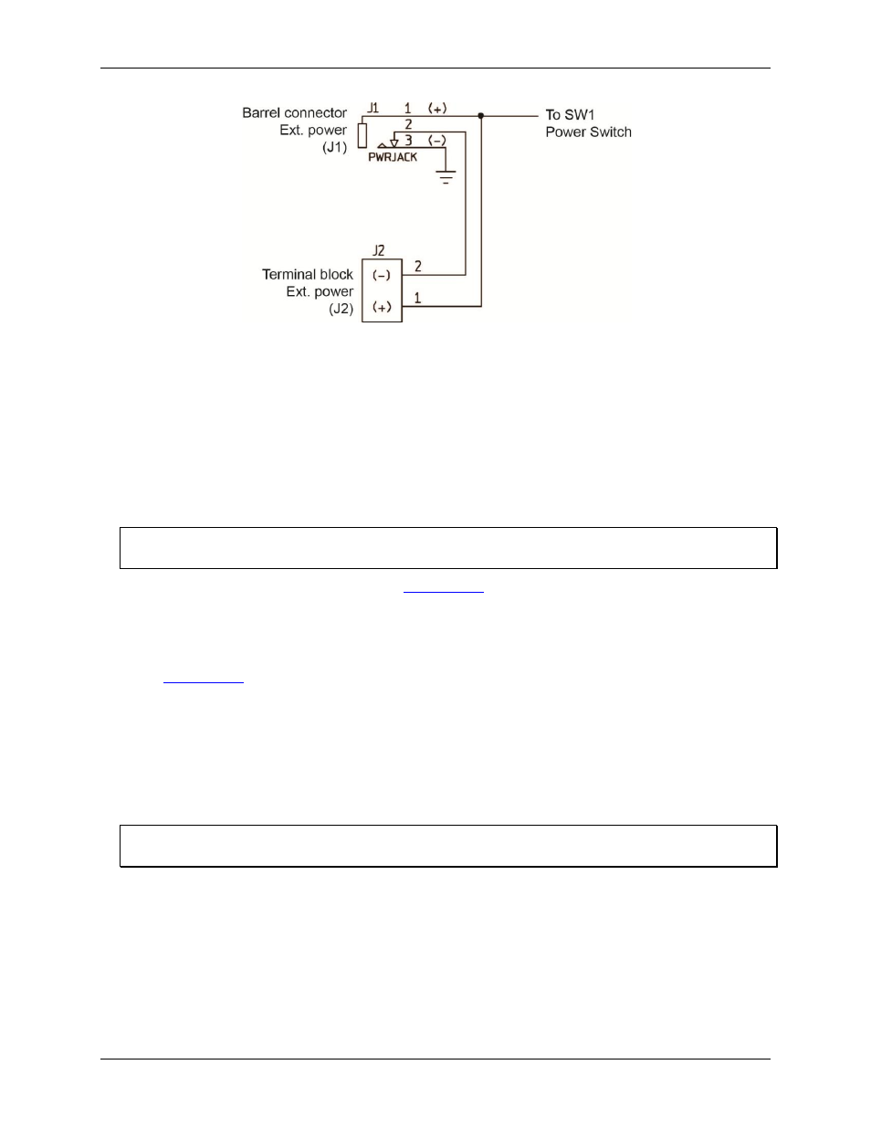 Power switch, E-1608-oem connectors, Usb-1608g-oem series connectors | Pin user i/o header connector | Measurement Computing SC-1608 Series User Manual | Page 15 / 34