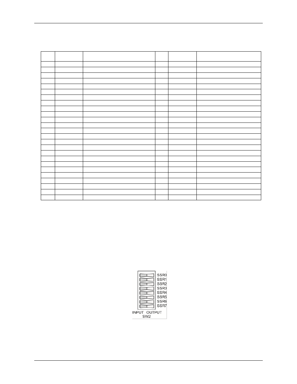 Connector cabling and signal termination, Ssr i/o module input/output type dip switch | Measurement Computing SC-1608 Series User Manual | Page 16 / 34