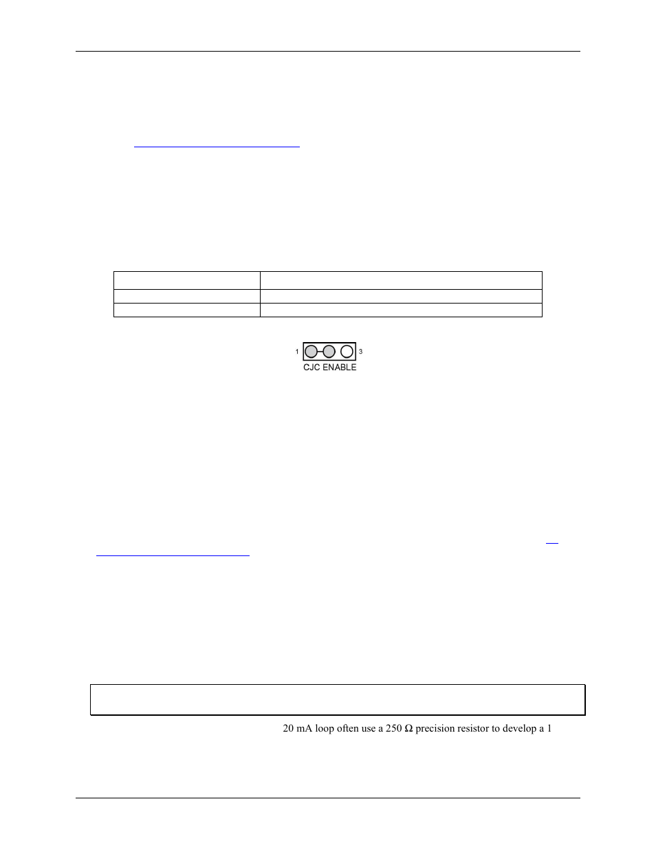 8b analog input module mounting locations, Cjc enable jumpers, 8b analog i/o module mounting locations | R1 to r8 resistor locations | Measurement Computing SC-1608 Series User Manual | Page 18 / 34