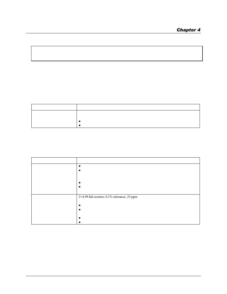 Specifications, Analog input, Analog output | Chapter 4 | Measurement Computing SC-1608 Series User Manual | Page 25 / 34