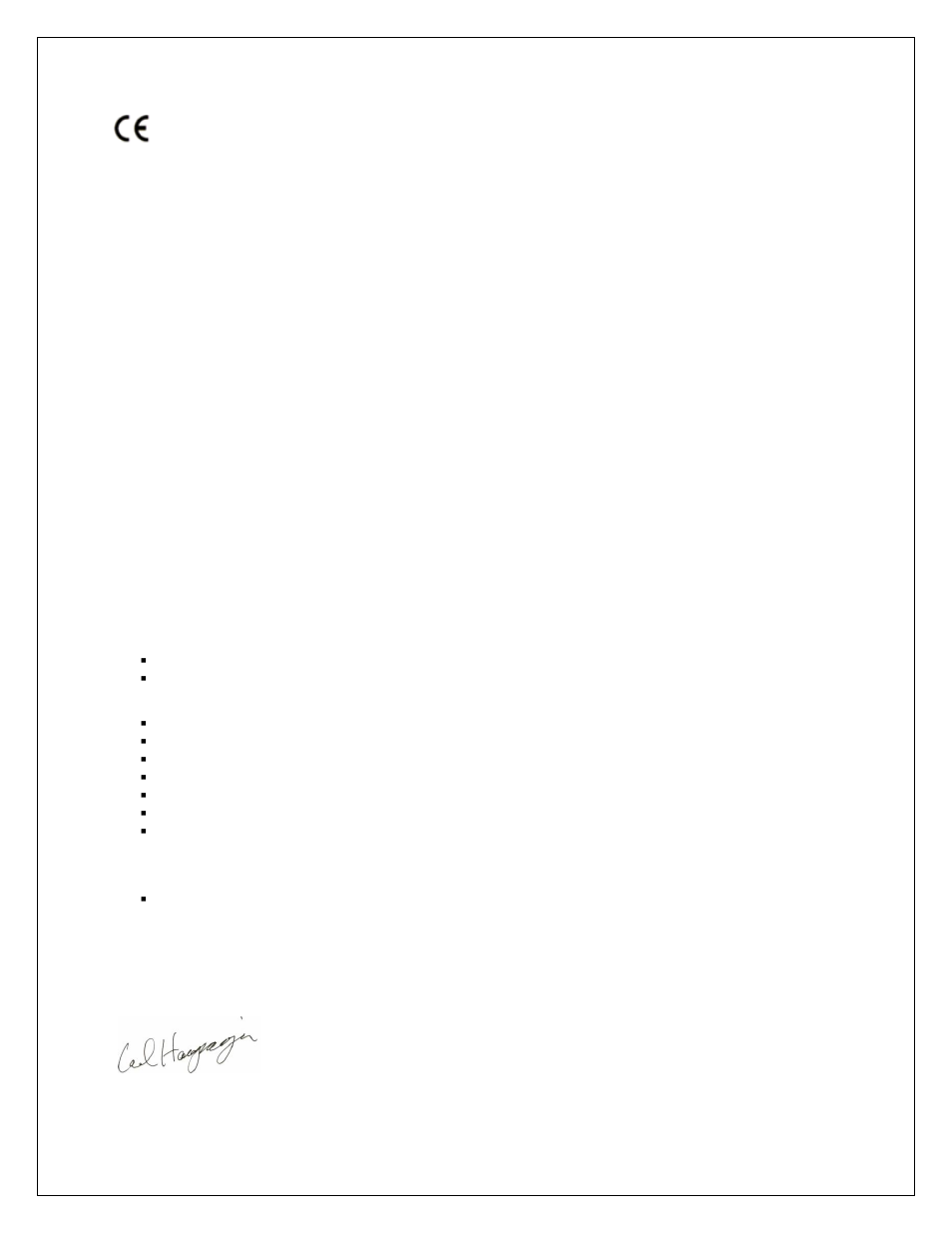 Declaration of conformity | Measurement Computing SC-1608 Series User Manual | Page 33 / 34