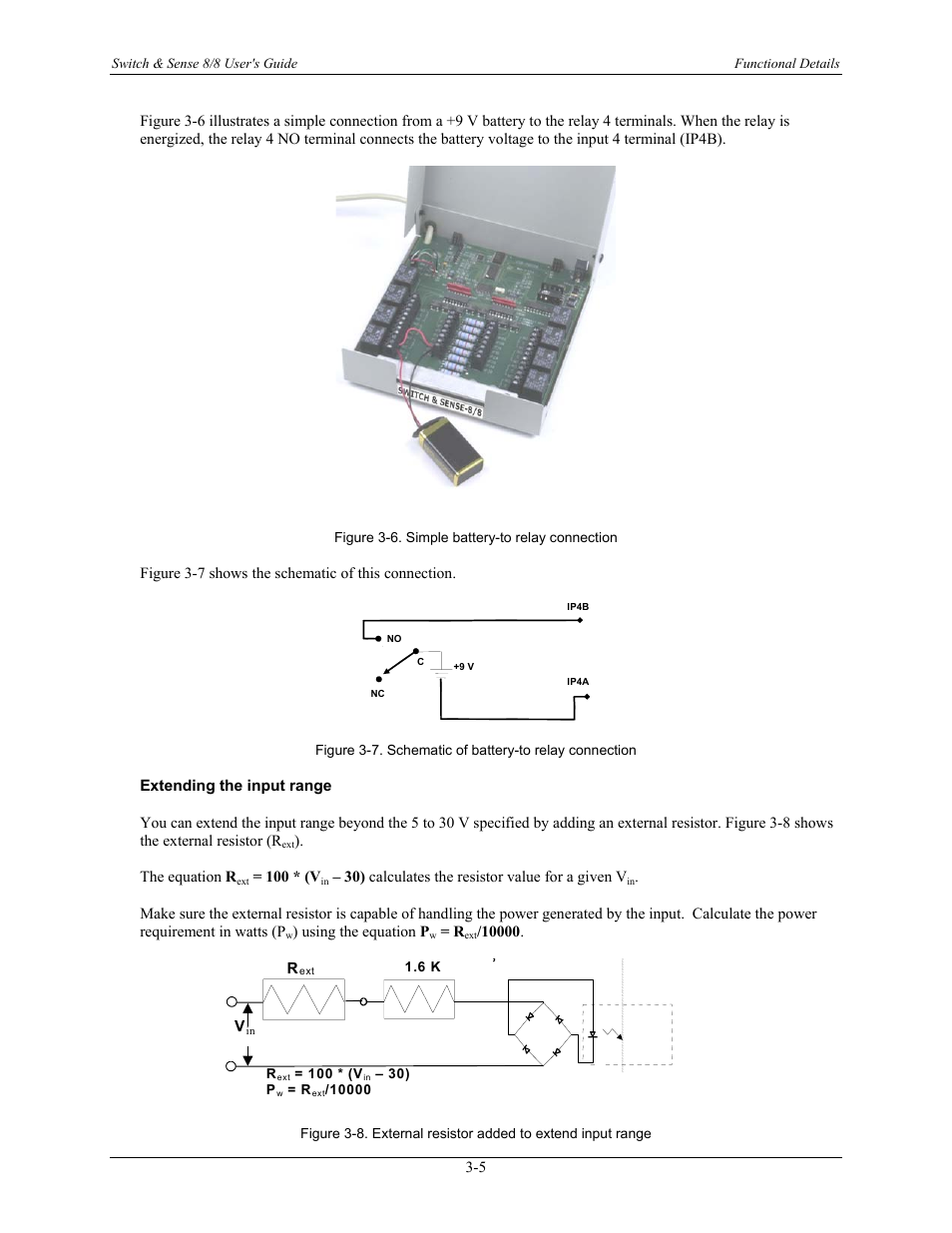 Extending the input range | Measurement Computing SWITCH AND SENSE 8/8 User Manual | Page 16 / 19