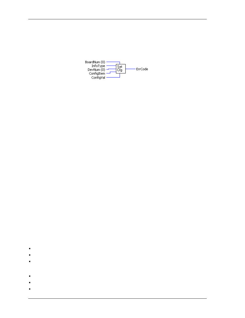 Setcfg.vi | Measurement Computing UL for NI LabVIEW User Manual | Page 104 / 109