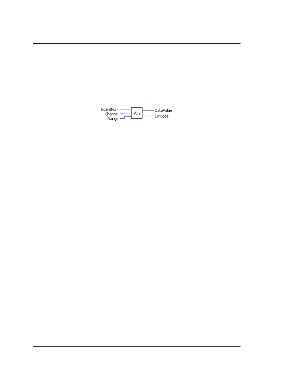 Analog input vis, Ain.vi, Universal library virtual instruments (vis) | Measurement Computing UL for NI LabVIEW User Manual | Page 17 / 109