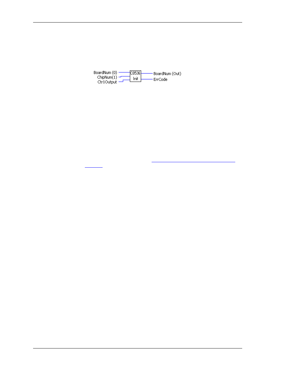 C8536init.vi | Measurement Computing UL for NI LabVIEW User Manual | Page 55 / 109