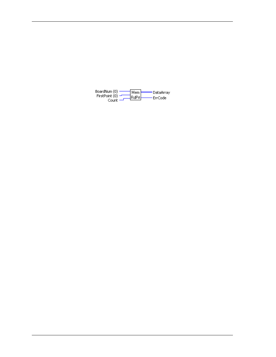 Memory board vis, Memrdprt.vi | Measurement Computing UL for NI LabVIEW User Manual | Page 89 / 109