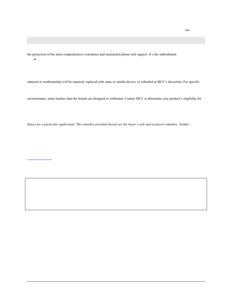 Management committed to your satisfaction | Measurement Computing USB-202 User Manual | Page 2 / 21