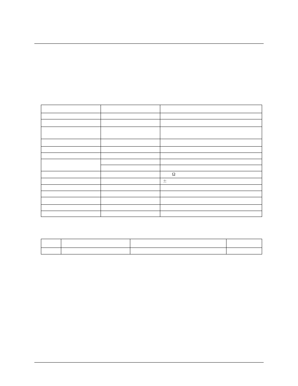 Specifications, Analog input, Chapter 4 | Measurement Computing USB-231 User Manual | Page 22 / 29