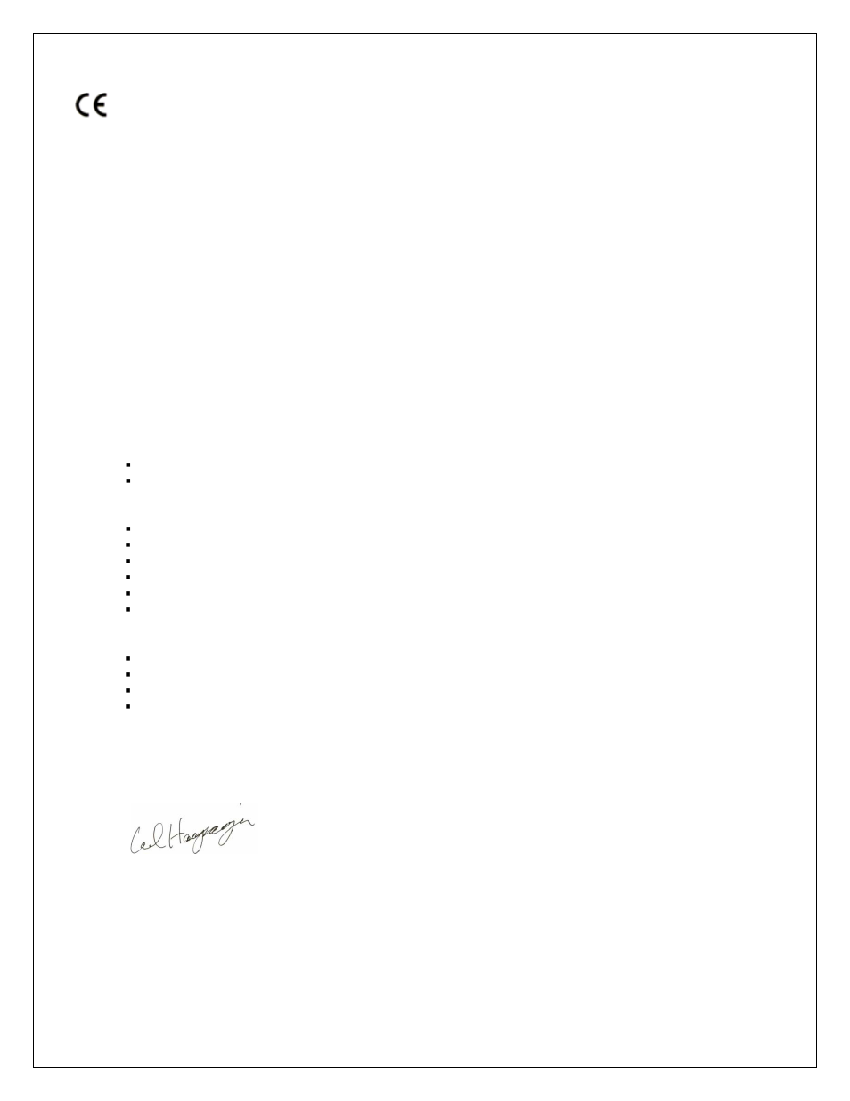 Declaration of conformity | Measurement Computing USB-231 User Manual | Page 28 / 29