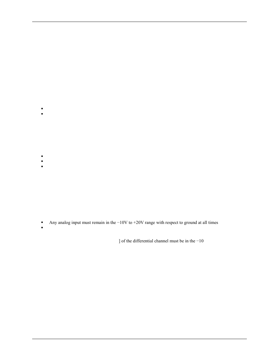 Signal connections, Analog input, Single-ended configuration | Differential configuration | Measurement Computing USB-1208FS-Plus User Manual | Page 12 / 29