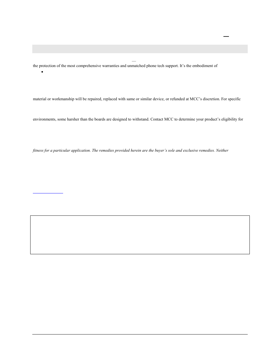 Management committed to your satisfaction | Measurement Computing USB-1208FS-Plus User Manual | Page 2 / 29