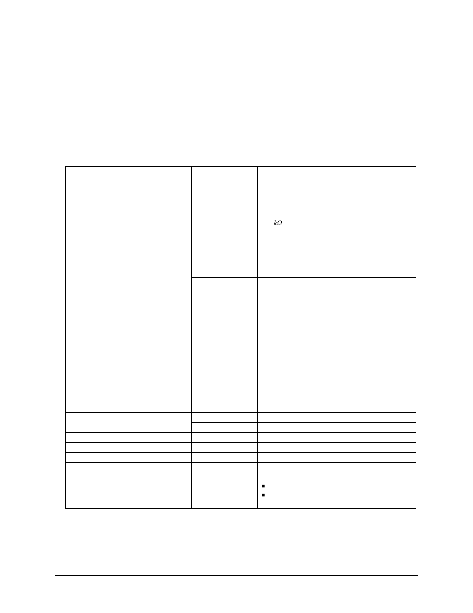 Specifications, Analog input, Chapter 4 | Measurement Computing USB-1208FS-Plus-OEM User Manual | Page 19 / 26