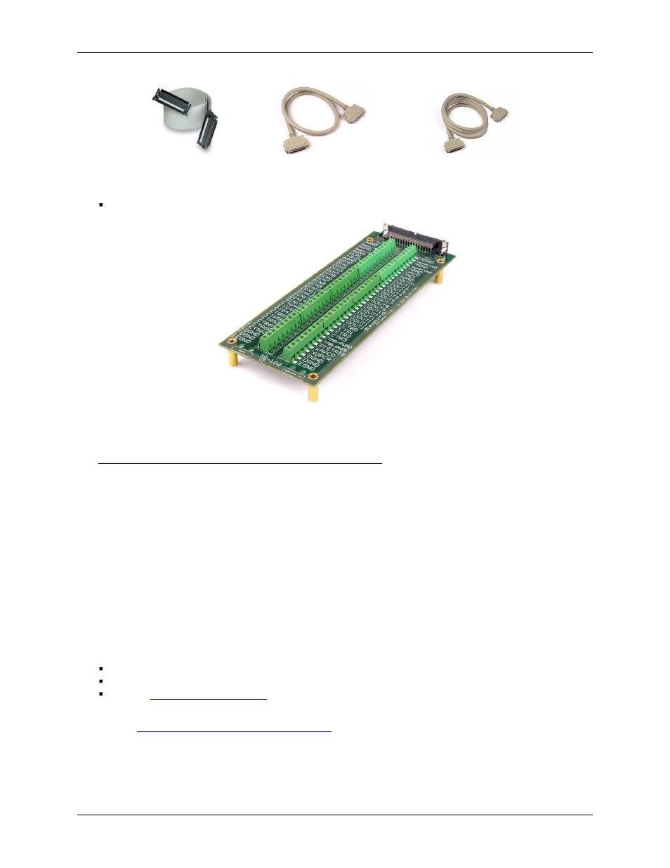 Screw termination board with screw terminals, Additional documentation, Signal conditioning accessories | Unpacking the usb-1602hs-2ao | Measurement Computing USB-1602HS-2AO User Manual | Page 10 / 48