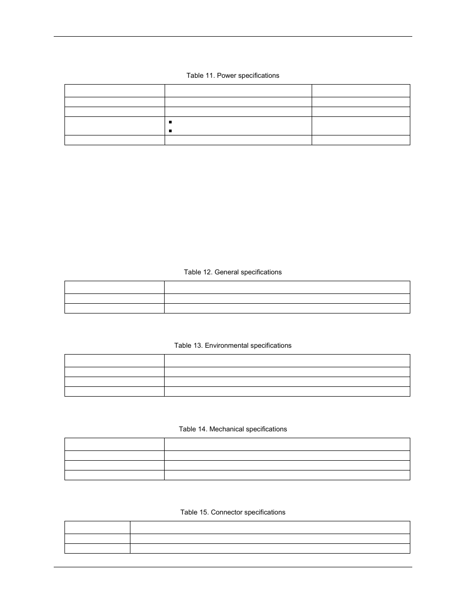 Power, General, Environmental | Mechanical, Screw terminal connector and pinout | Measurement Computing USB-1608FS User Manual | Page 23 / 26