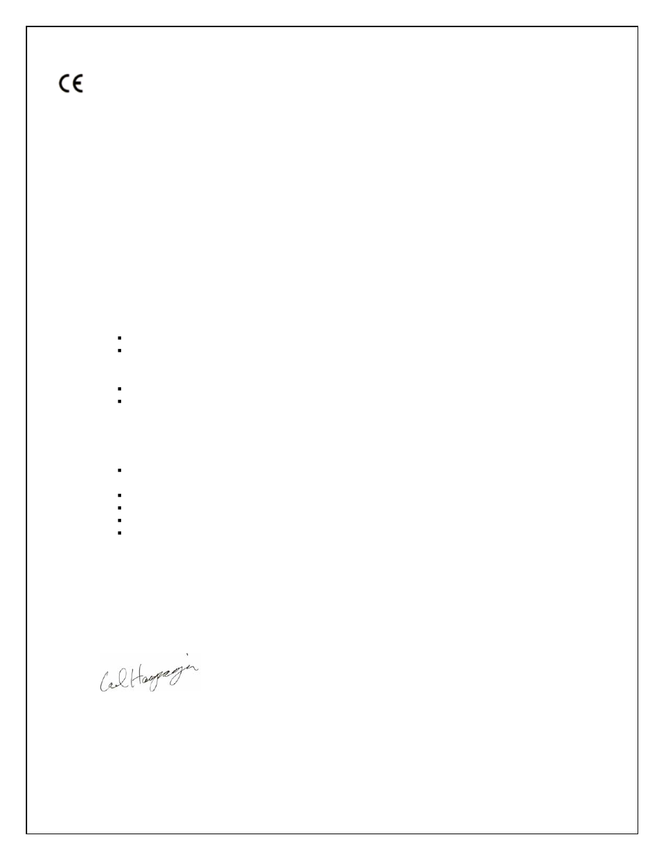 Declaration of conformity | Measurement Computing USB-1608FS User Manual | Page 25 / 26