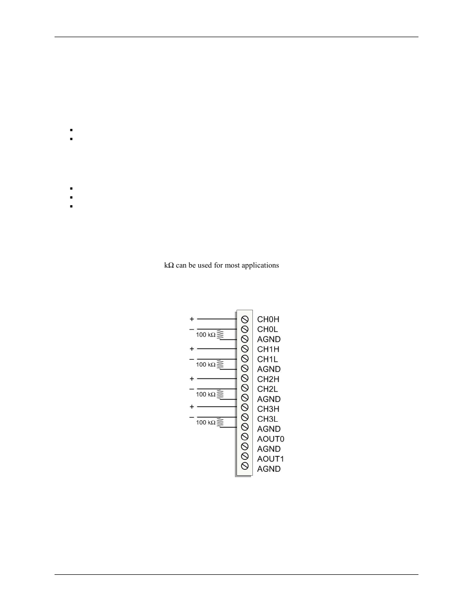 Signal connections, Analog input, Floating voltage source | Channel-gain queue | Measurement Computing USB-1608GX-2AO User Manual | Page 11 / 25